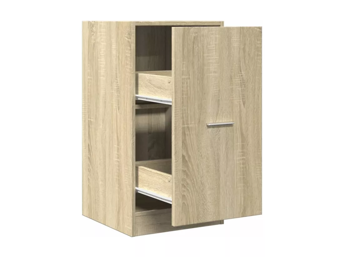 Armoire d'apothicaire chêne sonoma 40x41x77,5cm bois ingénierie