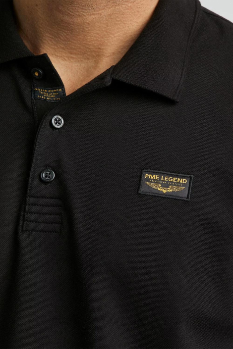 PME legend zwarte heren polo