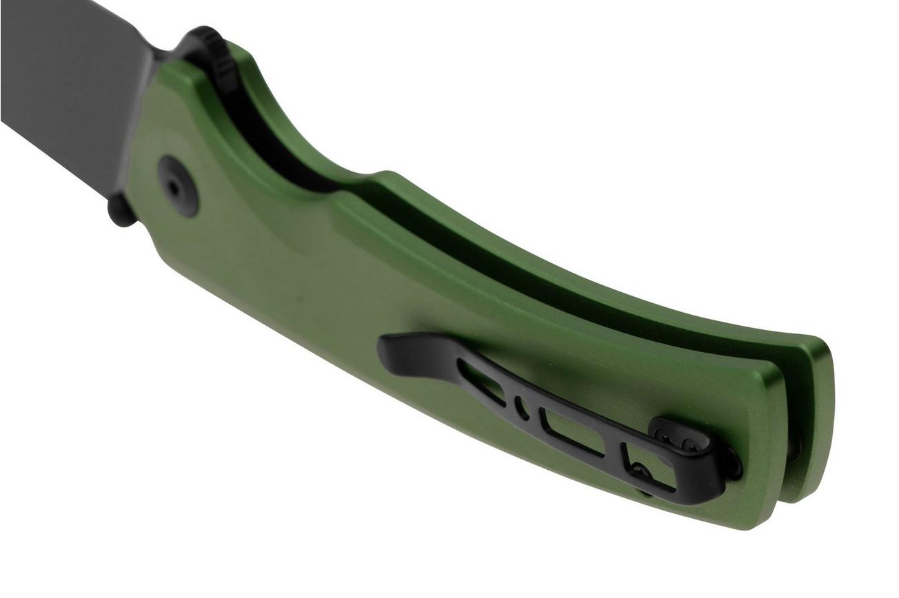 SENCUT Serene S21022B-5, Black D2, Green Aluminium, zakmes