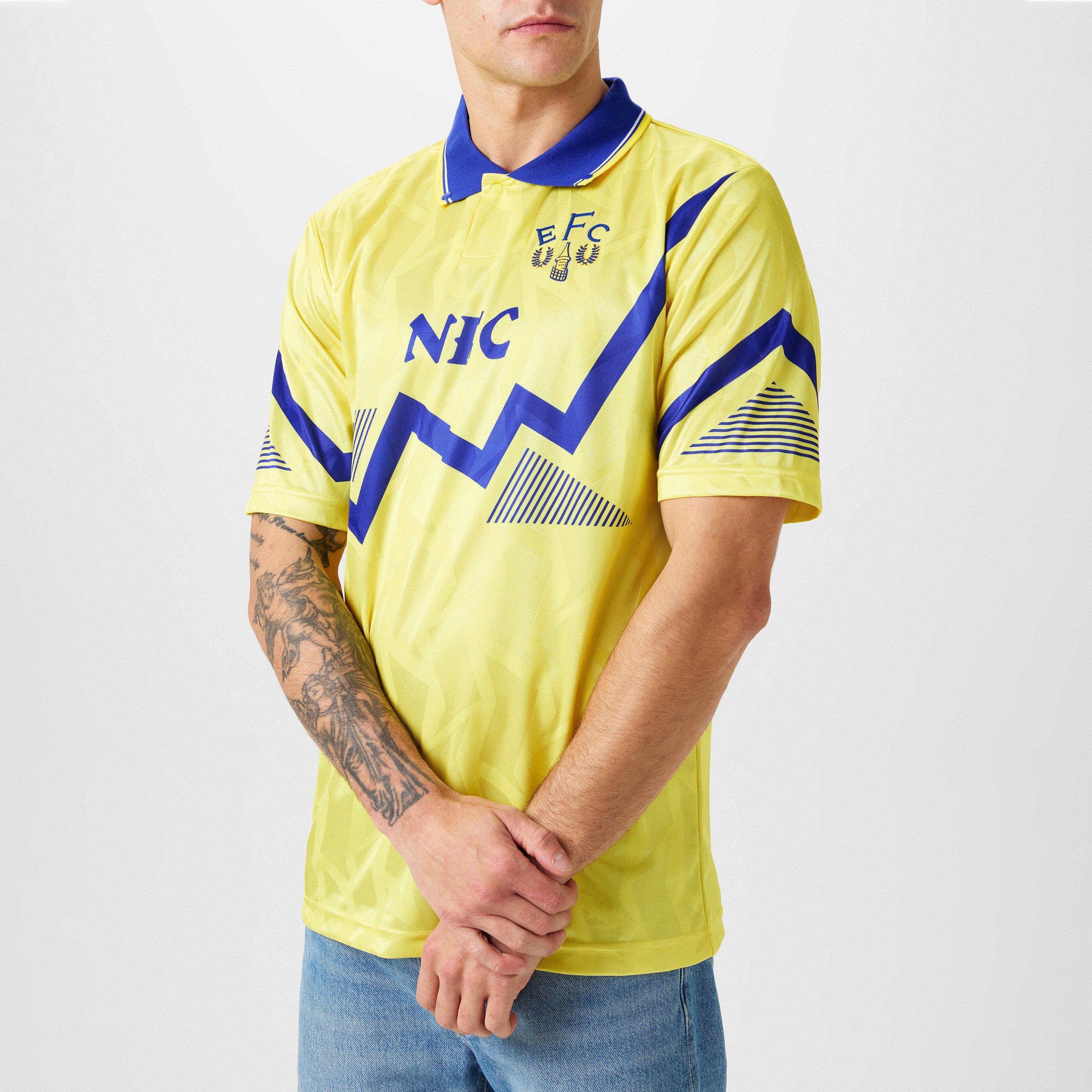 Score Draw SD Everton Retro Away Shirt 90 Adults