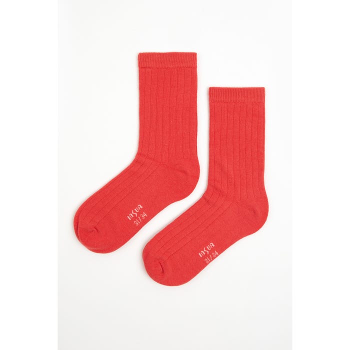 inSua-Kids sokken effen rib - Insua