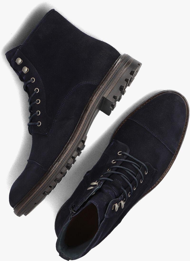 BLACKSTONE blauwe blackstone veterboots lester