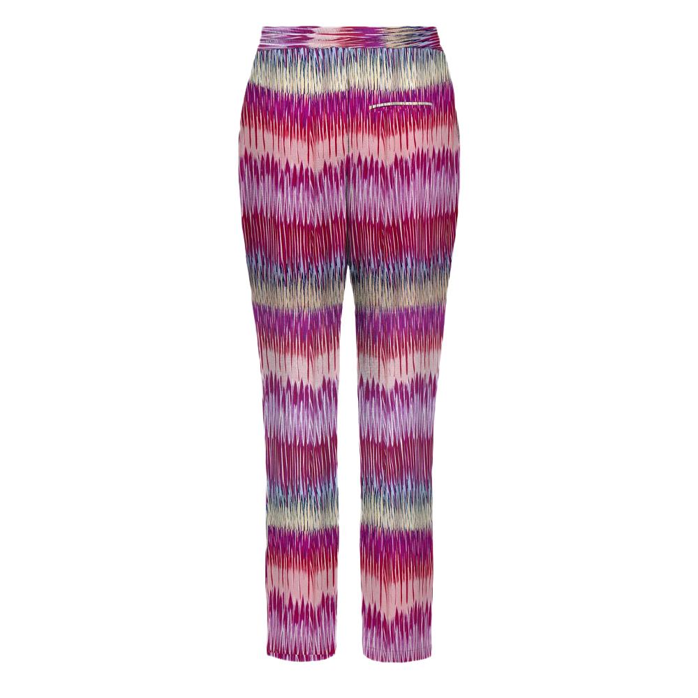 Only Pantalon Rose/Marine à Motifs Femme Only 15222230