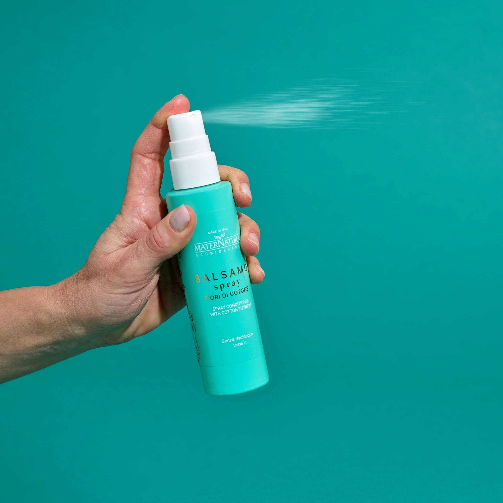 MaterNatura  Leave-in Spray mit Baumwollblüte, 150 ml