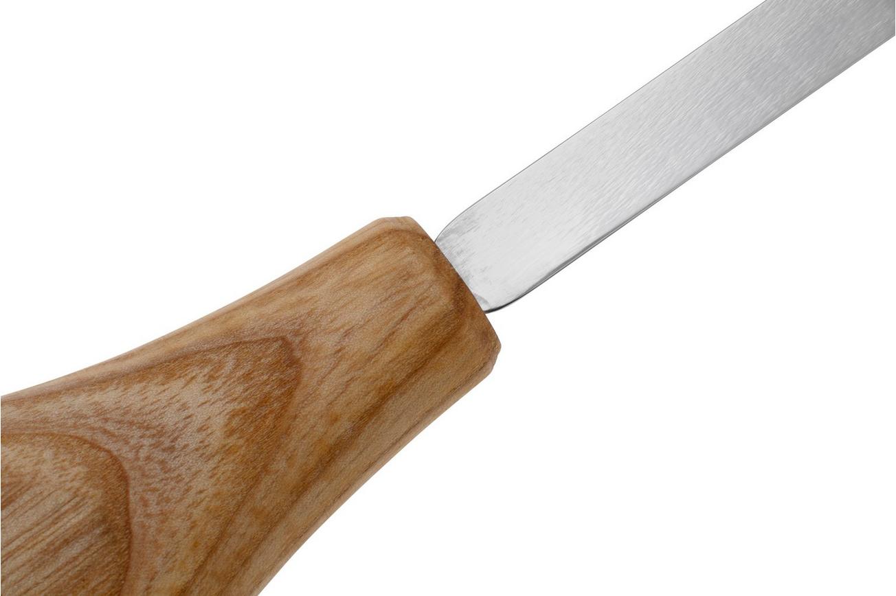 BeaverCraft Palm Chisel P1-10 Straight Flat Sweep No. 1, 10 mm, handguts