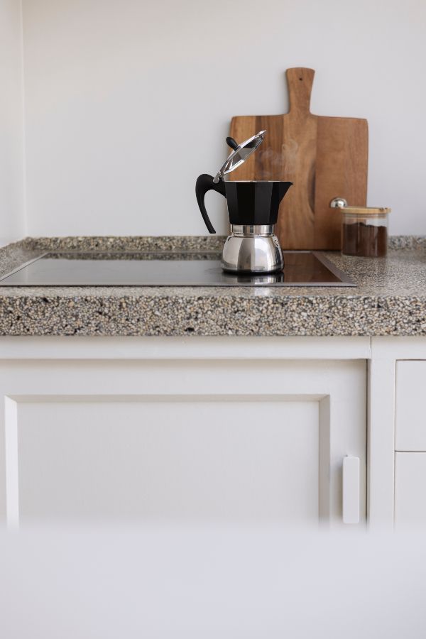 Percolator, 3 kops, aluminium, rvs