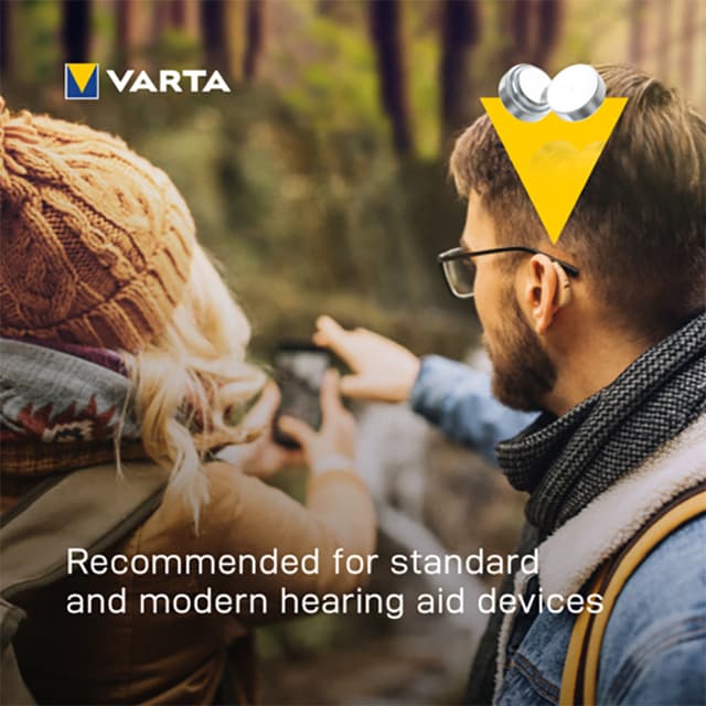 Varta 13 høreapparatsbatterier 7042215 (6-pk)