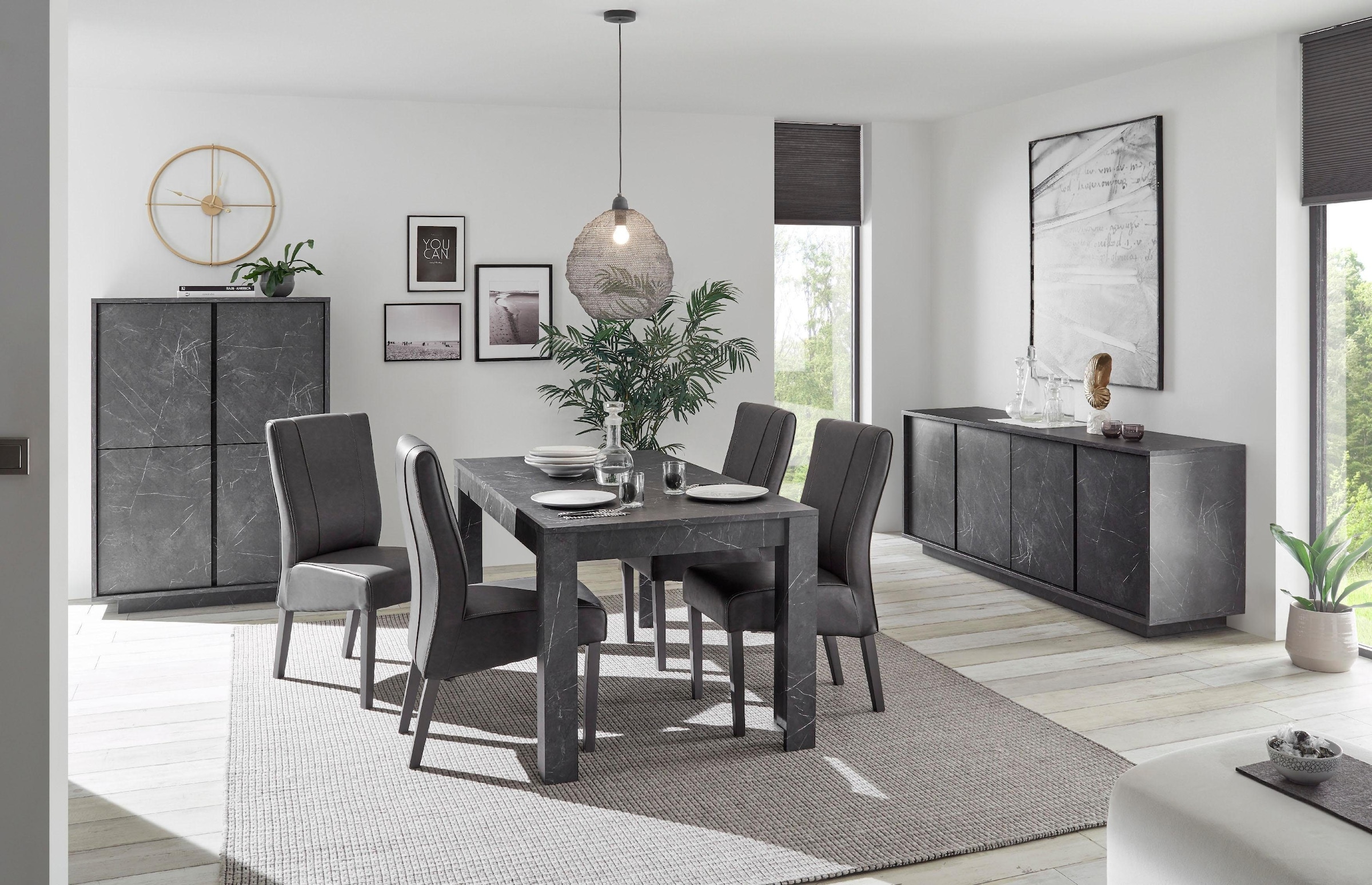 INOSIGN Sideboard »Carrara« grifflos