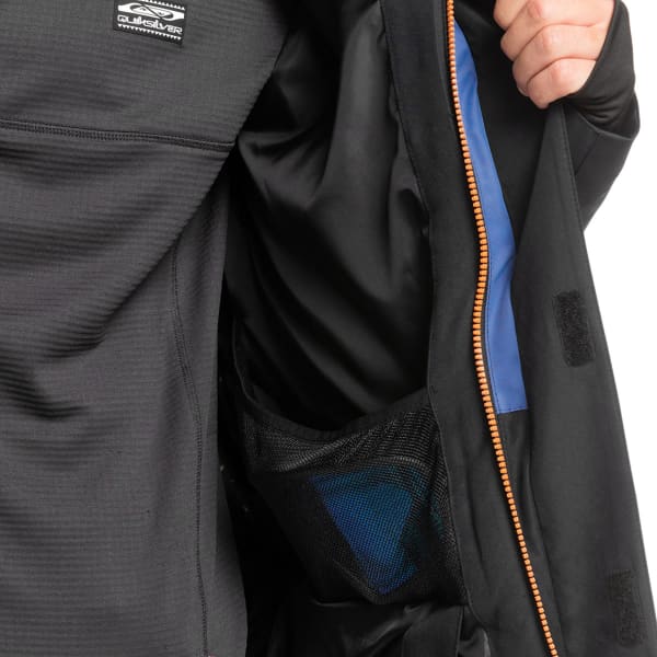 Veste de ski QUIKSILVER MISSION BLOCK JK TRUE BLACK