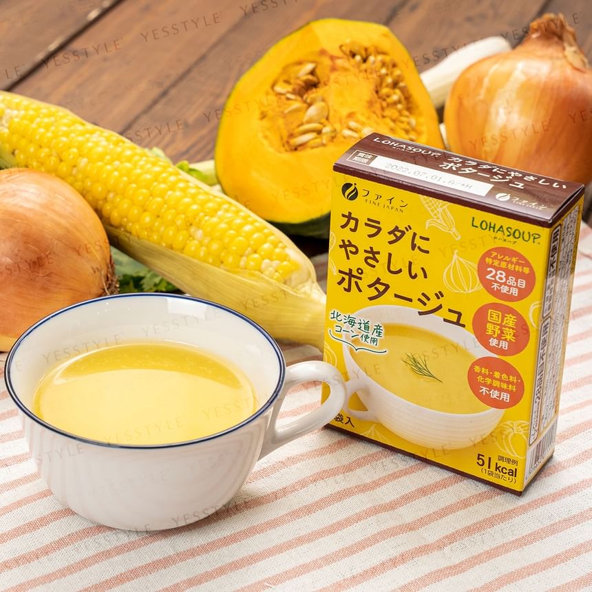 FINE JAPAN - Lohasoup Maïs & Groenten Potage