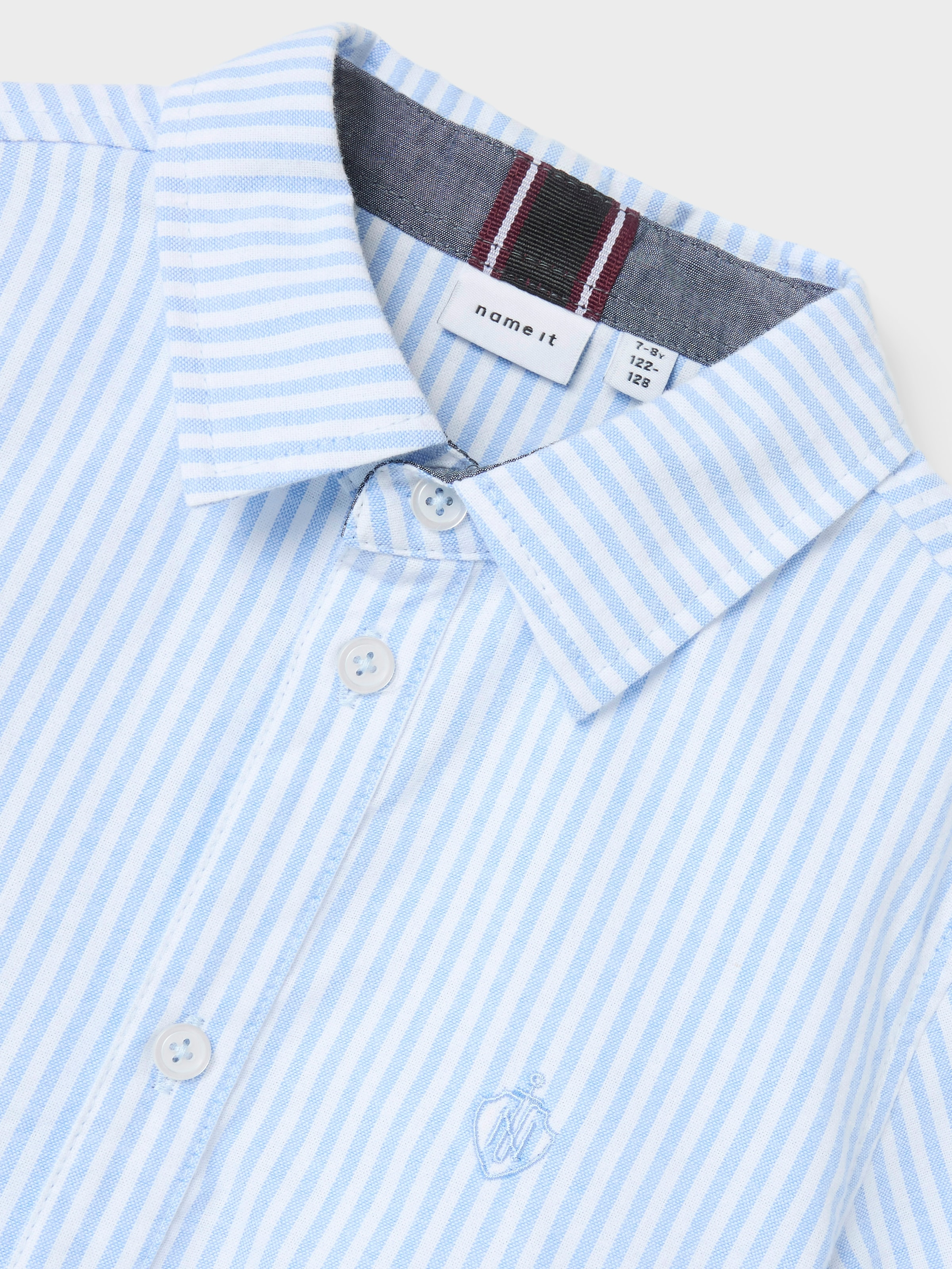 Name It Kurzarmhemd »NKMNEWSA SS SHIRT NOOS«, Baumwolle, normal geschnitten