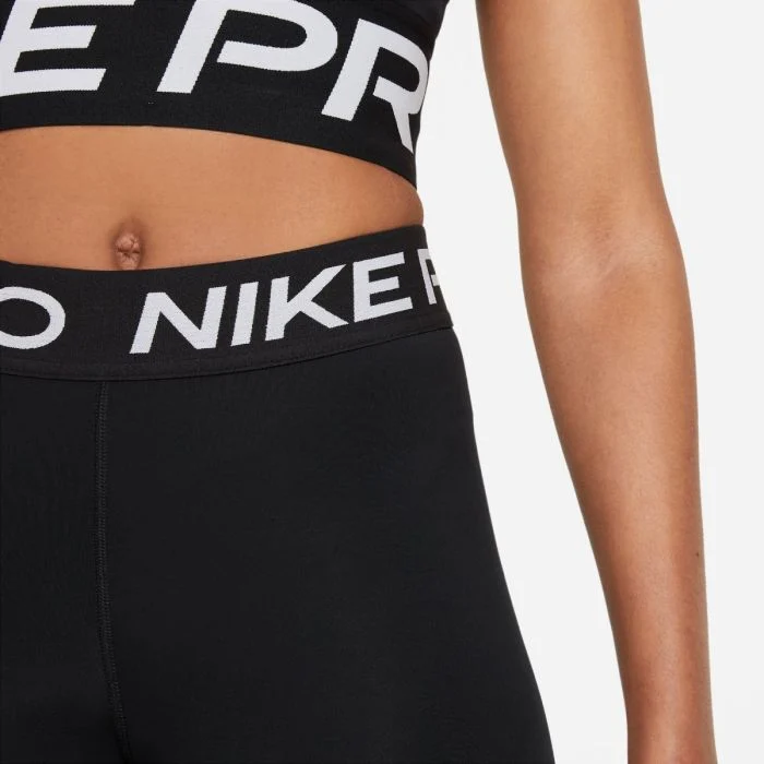 Nike Dame Korte tights Pro 365 8 Inch Shorts Sort