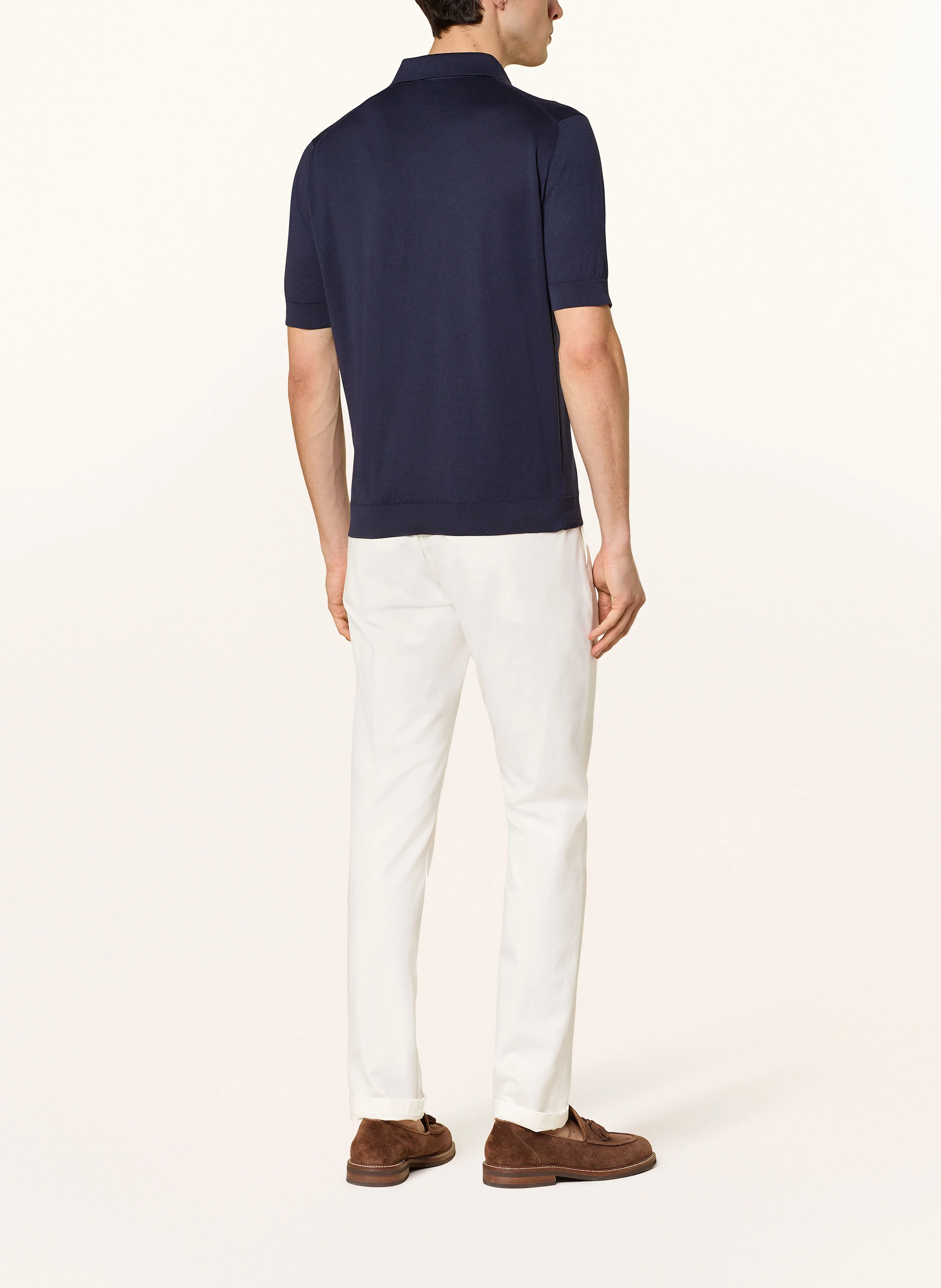LARDINI Strick-Poloshirt