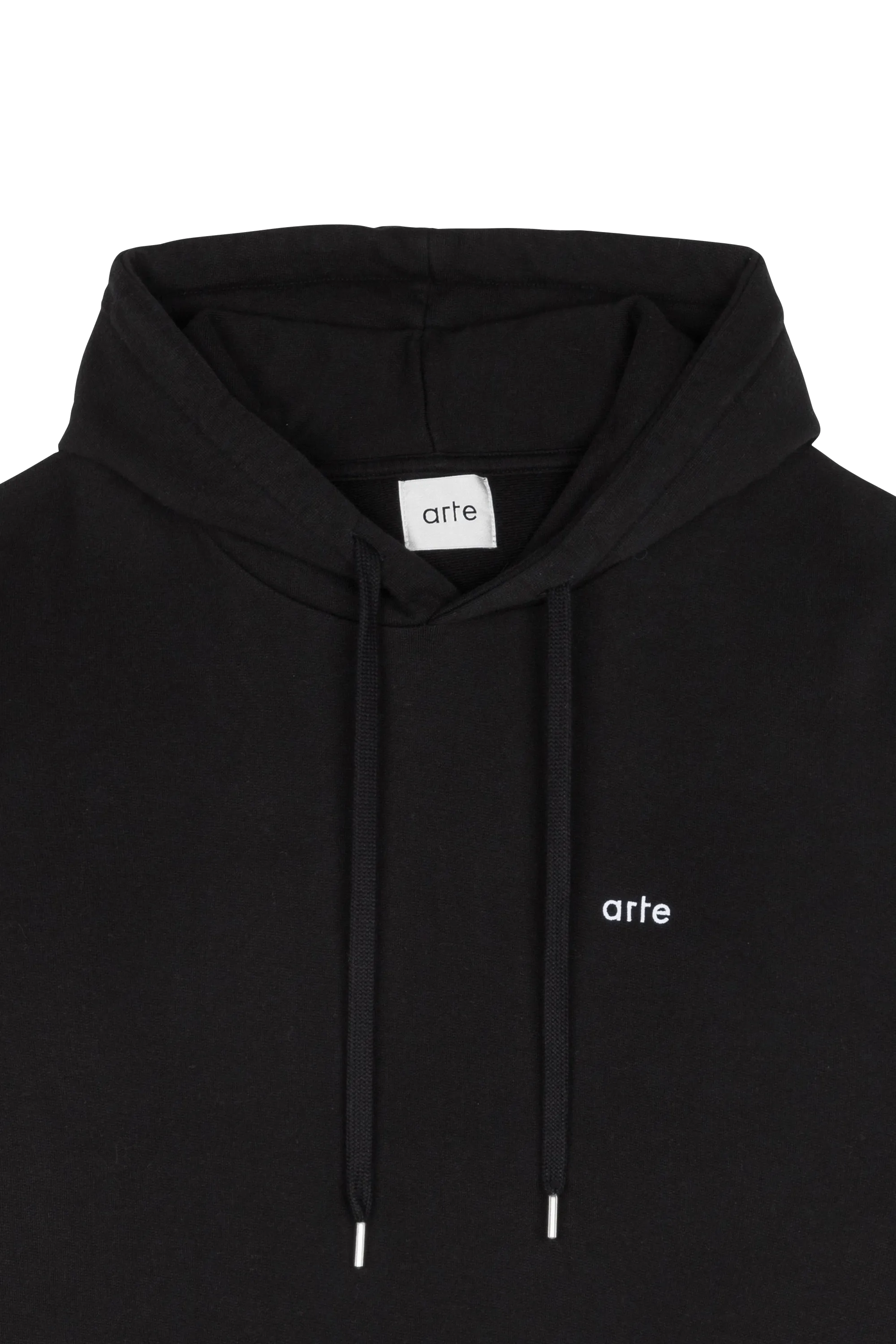 ARTE ANTWERP Hoodie Hank Back Multi Runner Noir