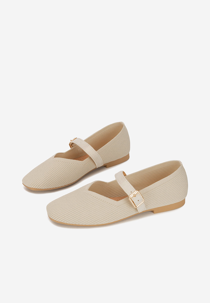Ballerines femme beige Gabriella