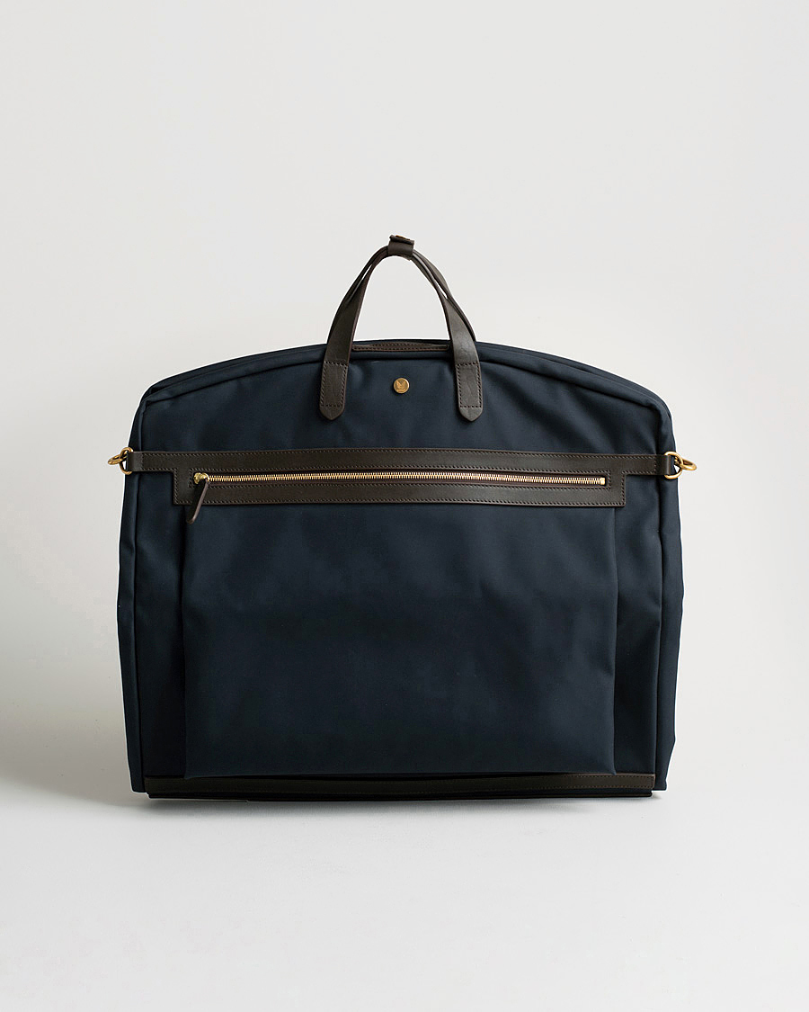 Mismo M/S Suit Carrier Navy/Dark Brown