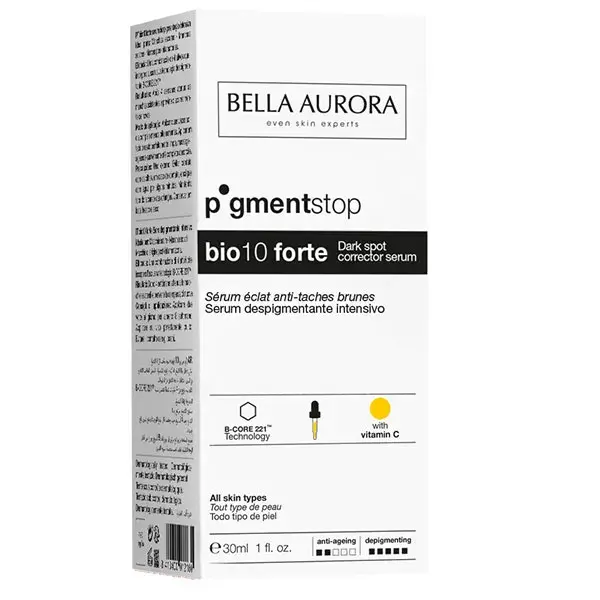 Sérum Bella Aurora Pigment Stop Bio10 Radiance Anti-Manchas Escuras 30ml