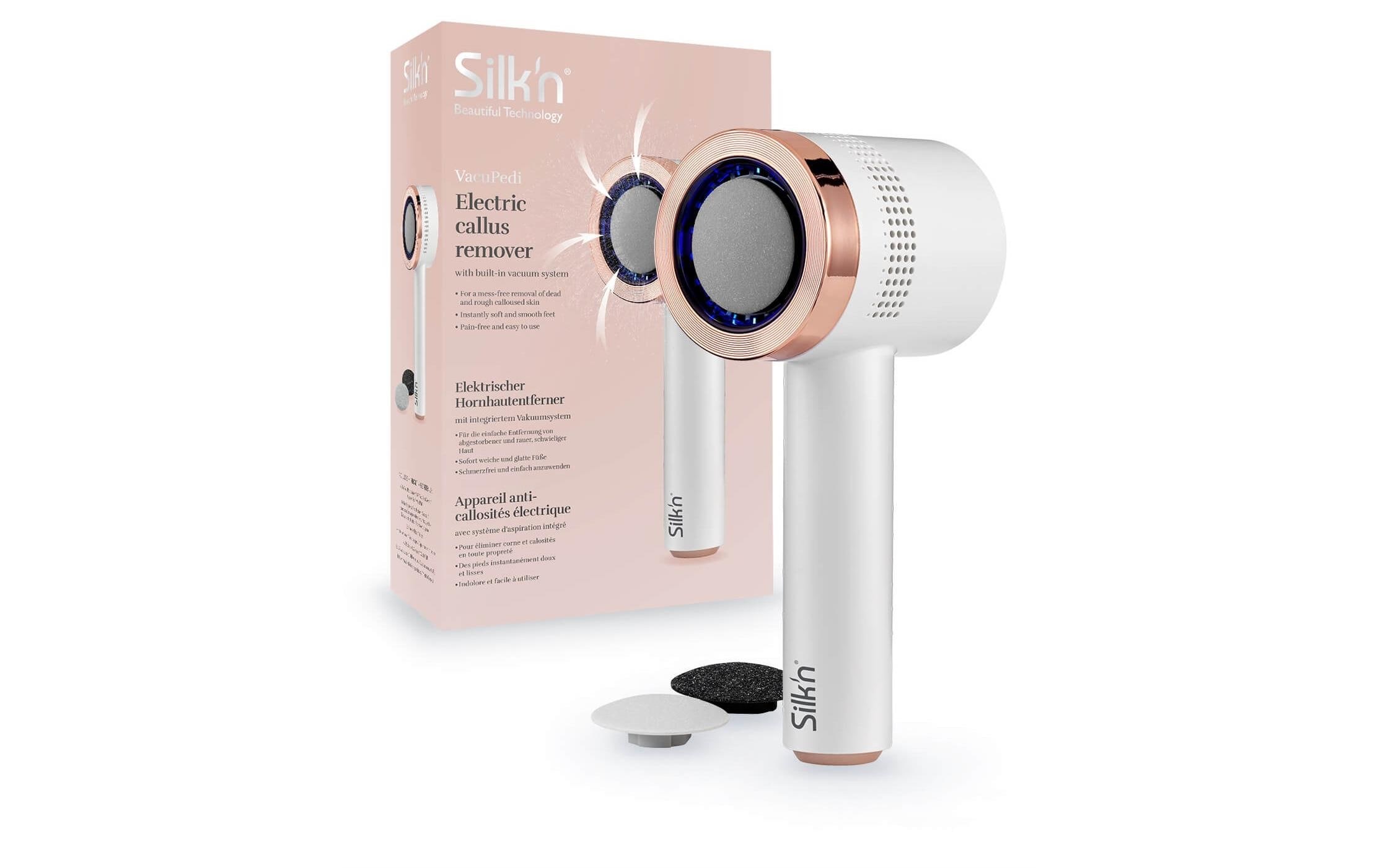 Silk'n Elektrischer Hornhautentferner »VacuPedi Rose Gold«