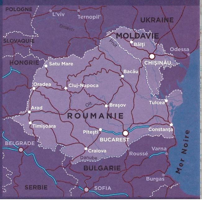 IGN - ROUMANIE MOLDAVIE 1 800 000