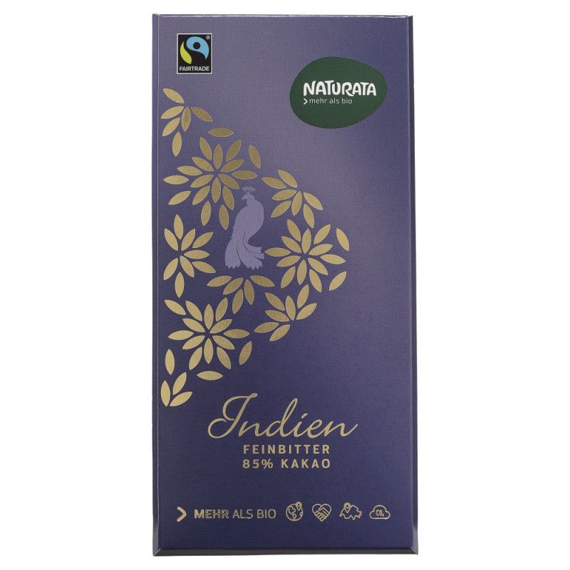 Naturata - Indien Feinbitter 85%