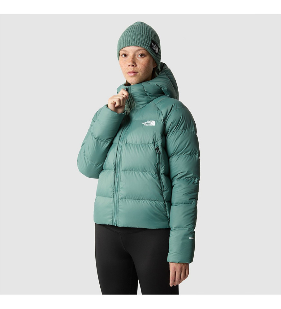 Jaqueta de plumas com capuz The North Face Hyalite, verde