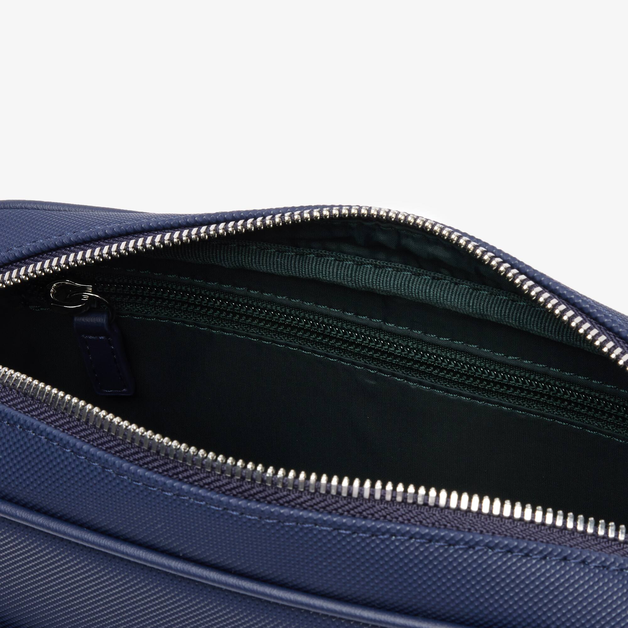 Daily Lifestyle Umhängetasche mittelgroß aus Canvas Crossbody Taschen - Blau - Lacoste - Damen