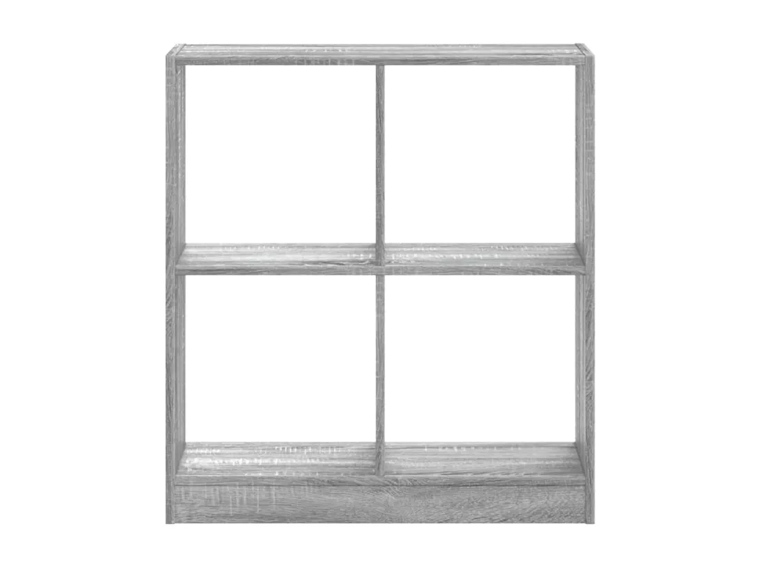 Bibliothèque sonoma gris 68,5x32x75 cm bois d'ingénierie