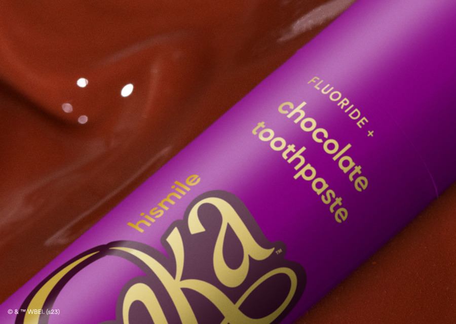 Hismile Wonka Chocolate Toothpaste