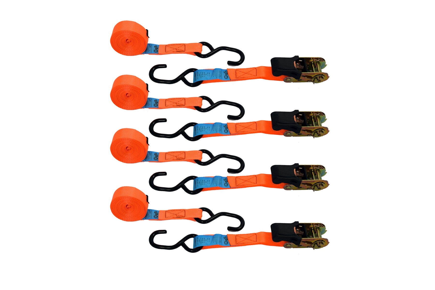 TECH-CRAFT® Spanngurt-Set 8tlg.