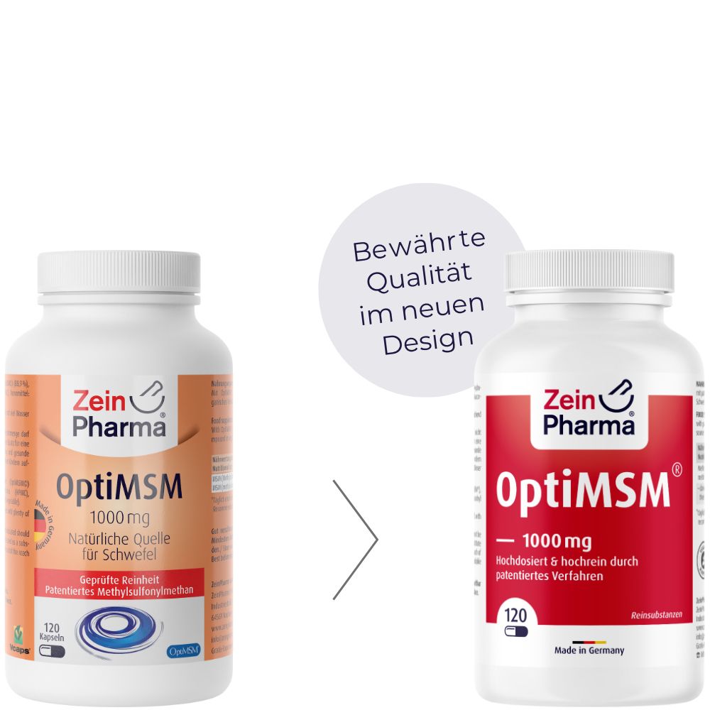 ZeinPharma® Opti MSM Kapseln 1000 mg