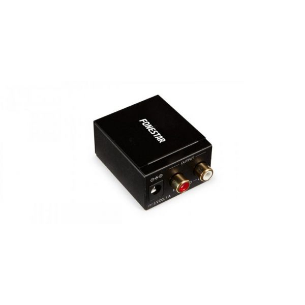 Fonestar Conversor Audio Digital a Analógico FO-37DA