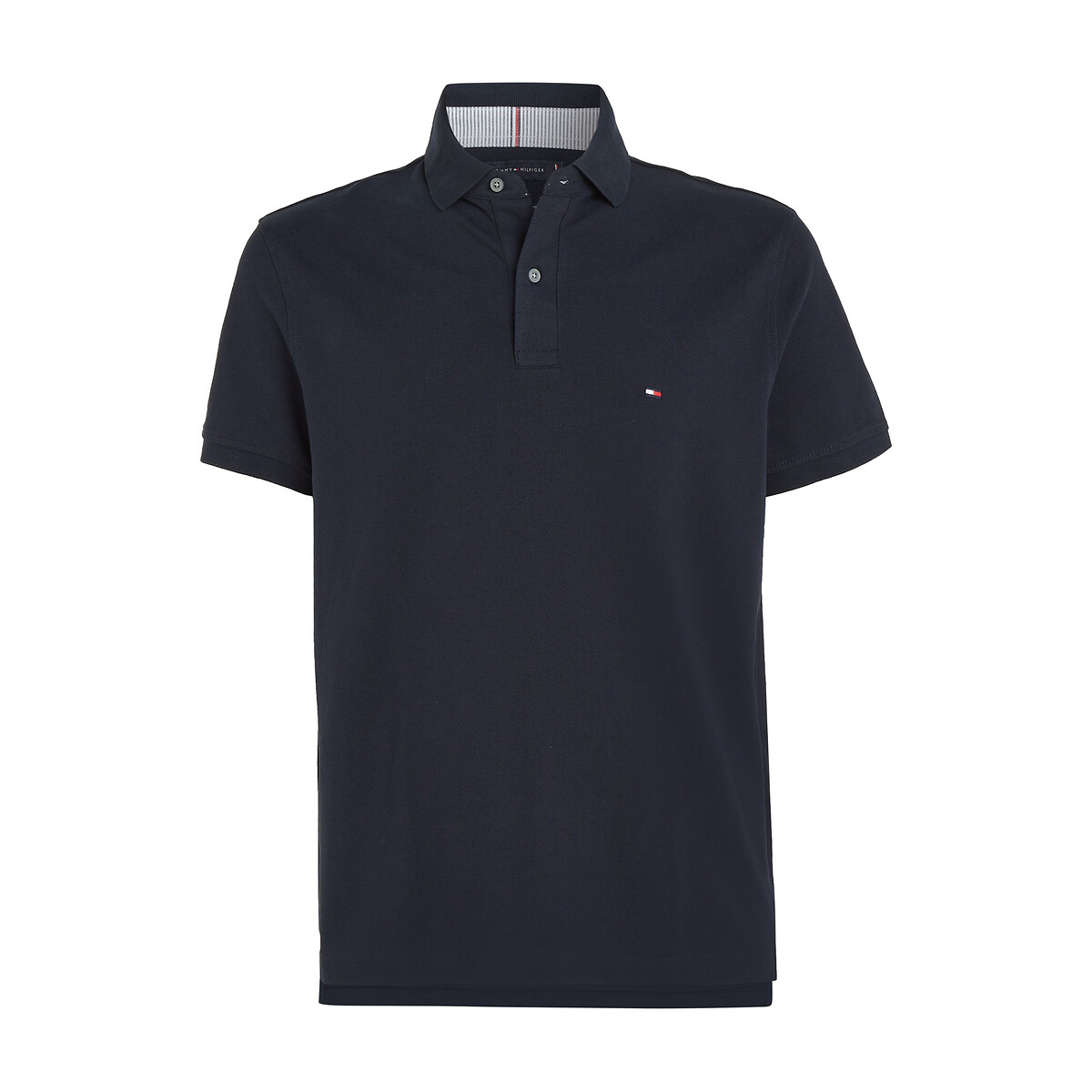 TOMMY HILFIGER<br>Polo reta e elástica, 2 botões