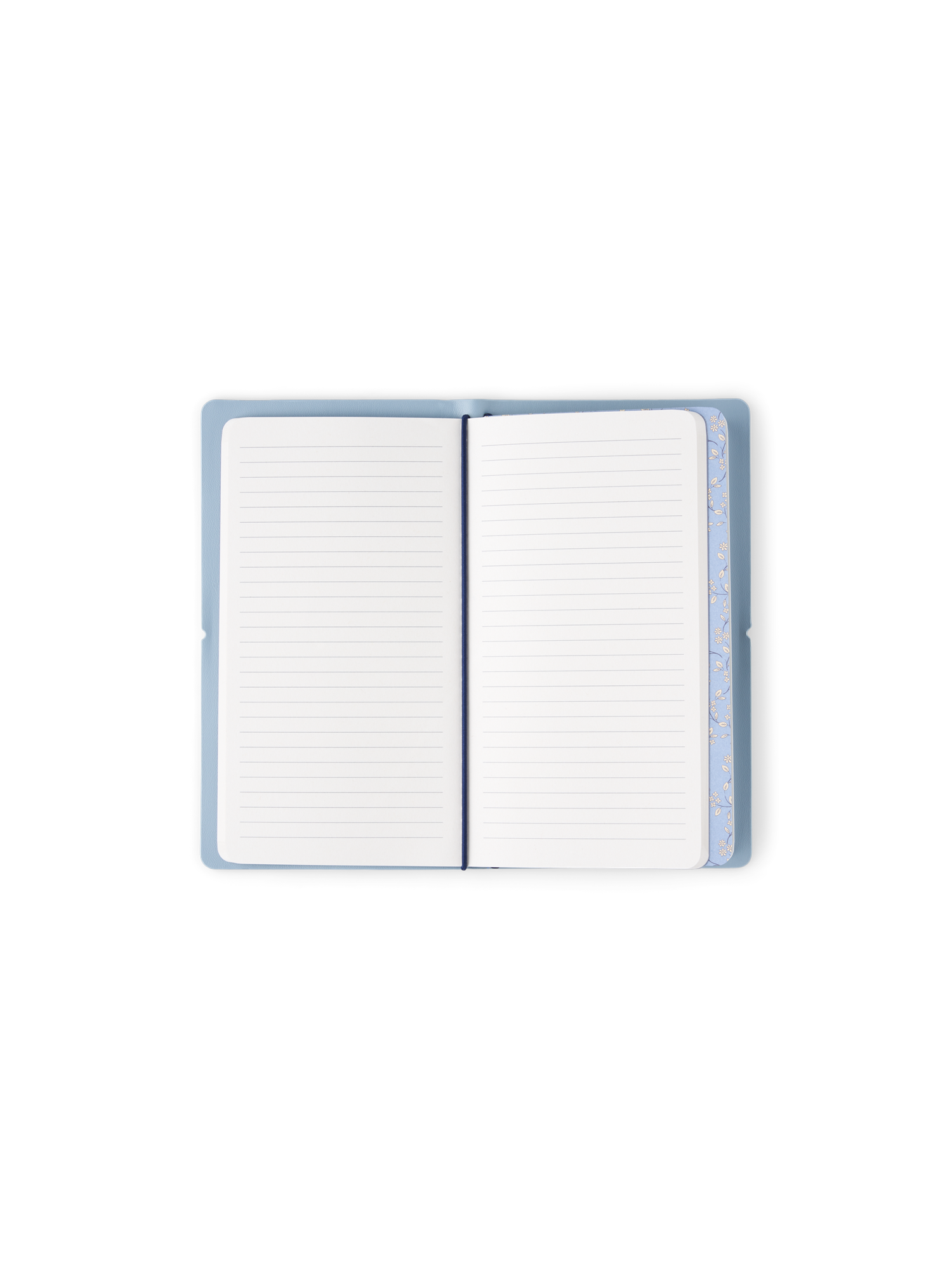 Ugeplanlægger og notesbog | Papir/PU. 11,5 x 20,5 cm. Softcover. 2 x 80 sider. | Ice Blue