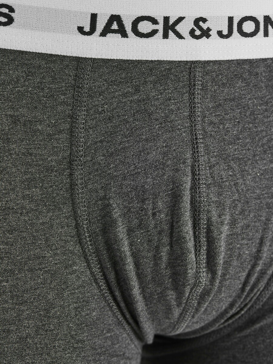 JACK & JONES<br>Conjunto de 5 cuecas boxer lisas
