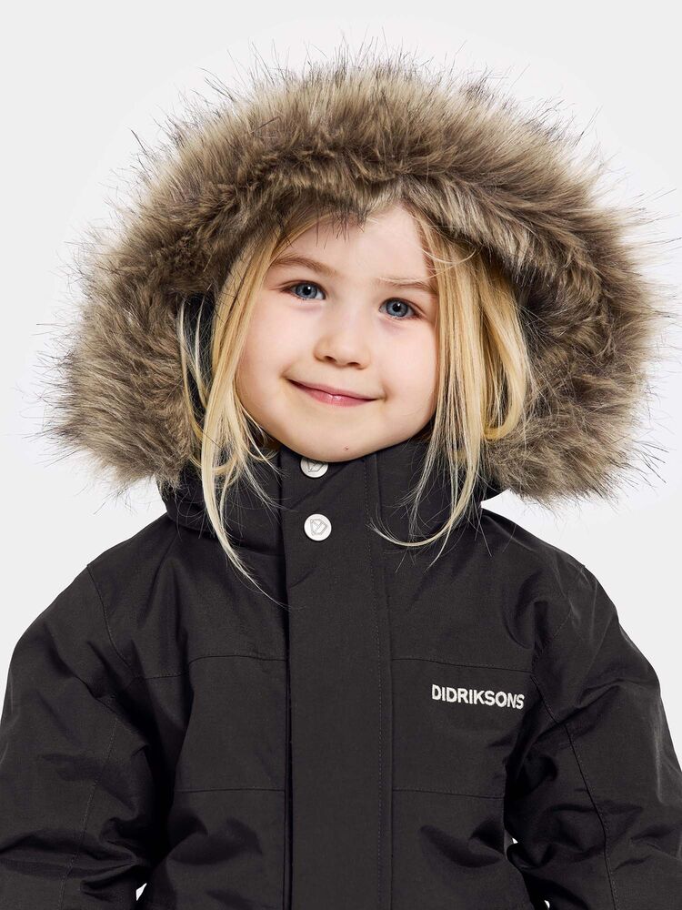 Didriksons Bjärven Vinterdress, Black