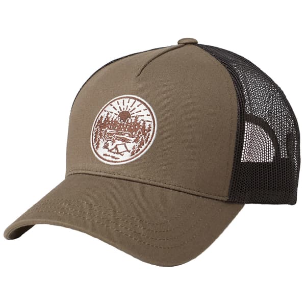 Casquette TENTREE OUTDOOR PATCH ALTITUDE HAT OLIVE NIGHT GREEN/BROWN
