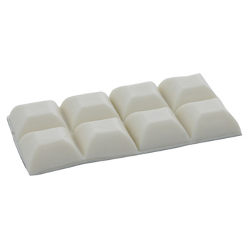 HANDSON stootdop zelfklevend wit 20x20 mm