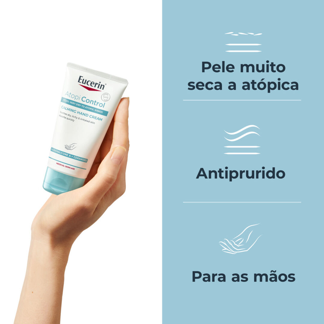 EUCERIN  Atopi Control Creme de Mãos Apaziguante - 75ml