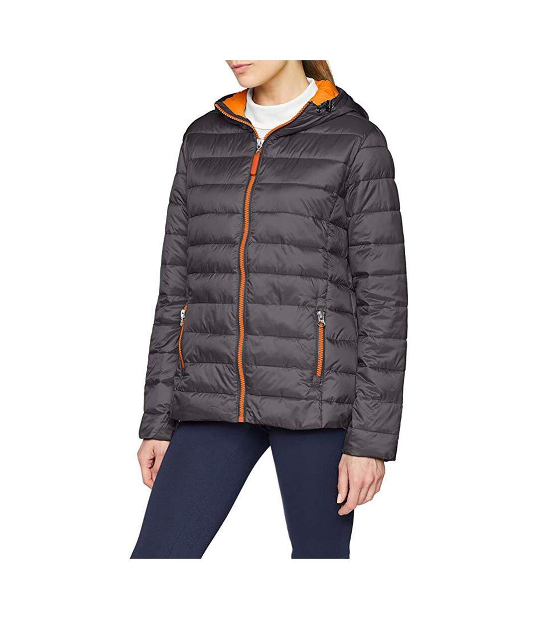 Result Urban Snowbird - Veste rembourrée à capuche - Homme (Gris/Orange) - UTBC3255