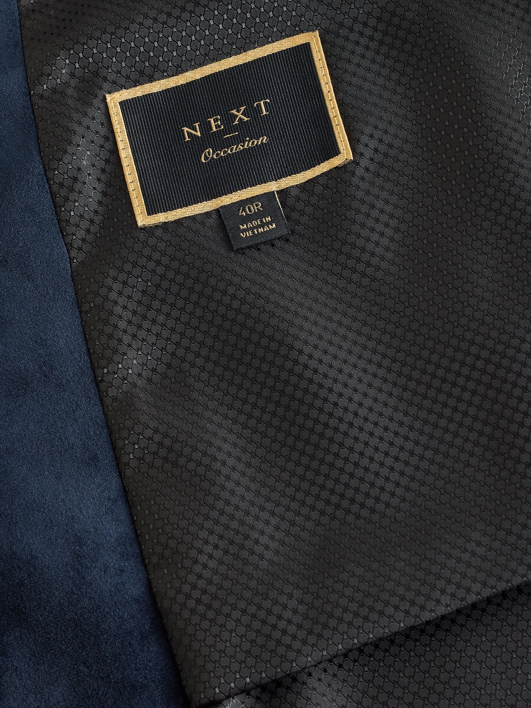 Donkerblauw - Velvet Waistcoat
