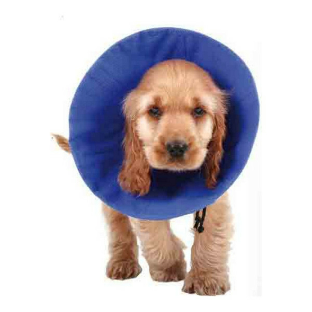 Collier de protection isabelino pour chiens ez soft bleu (14-31 cm)