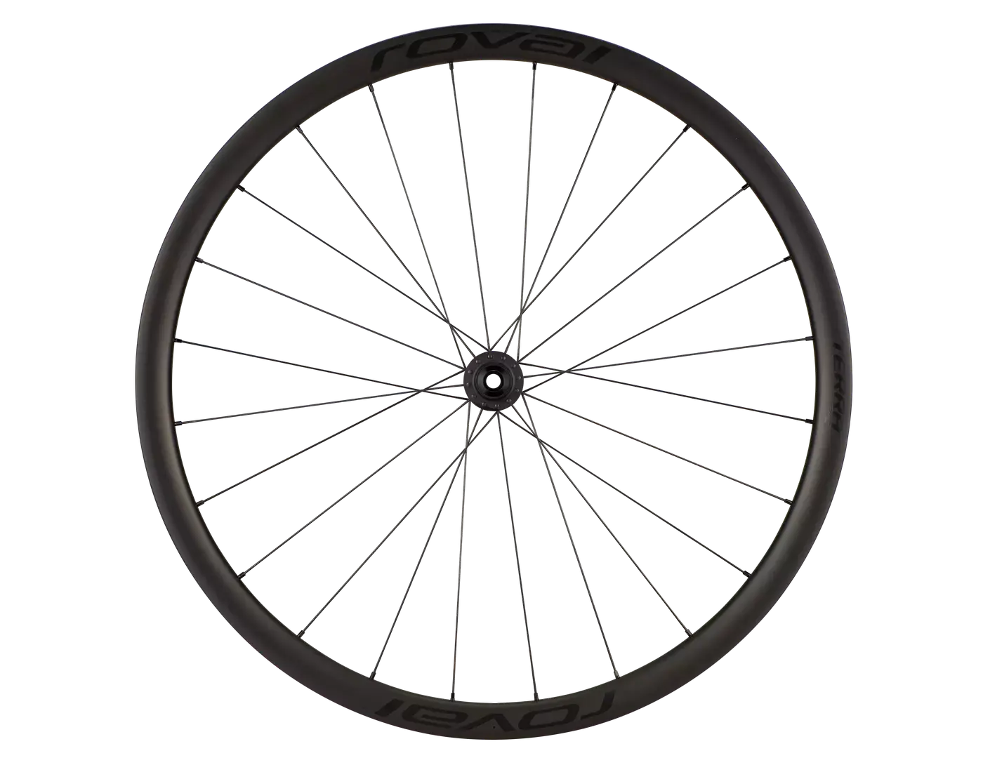 Roval Terra C Tubeless Disc Gravel Wielset Carbon/Zwart