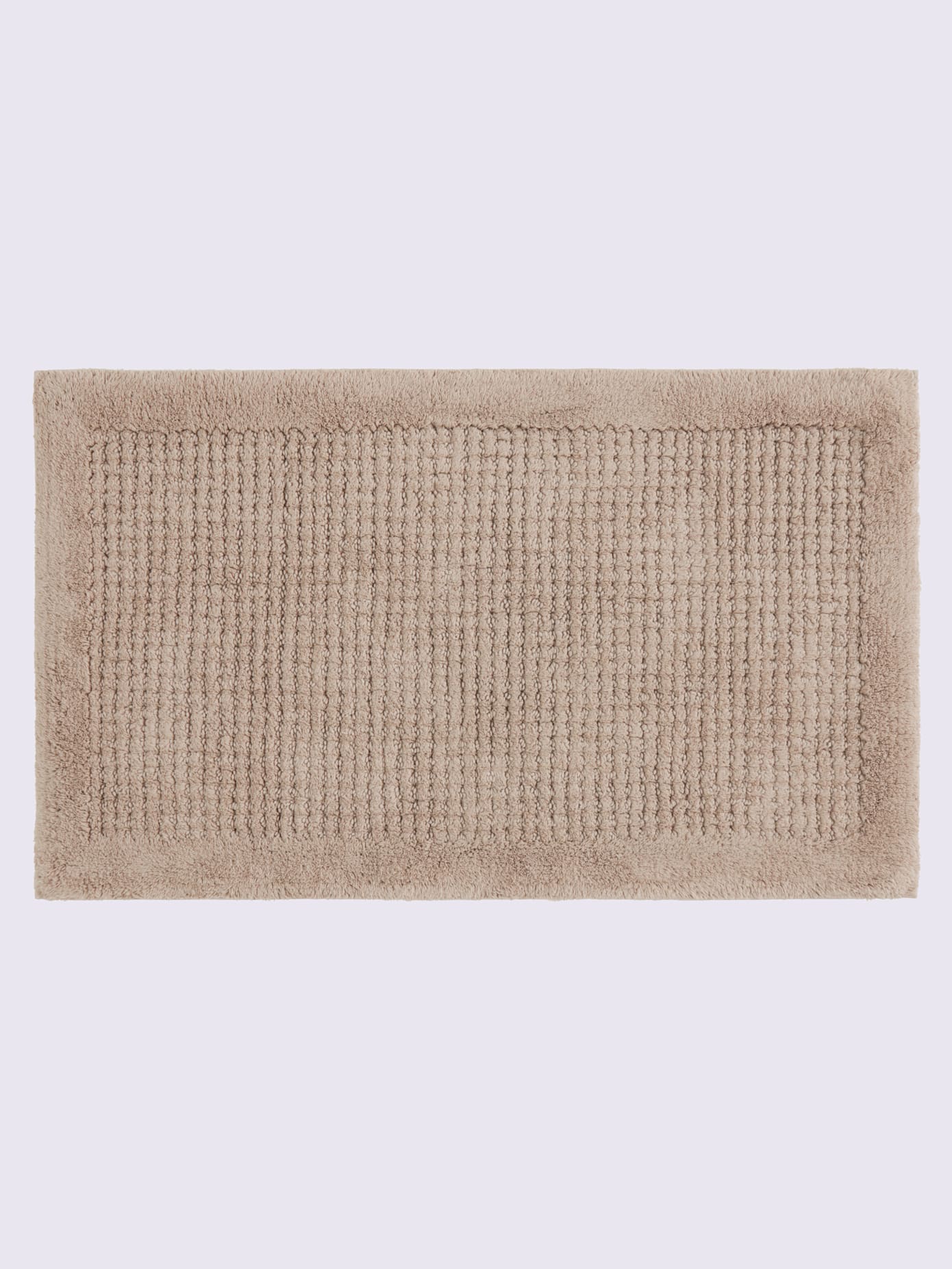 Tapis de bain en coton recyclé