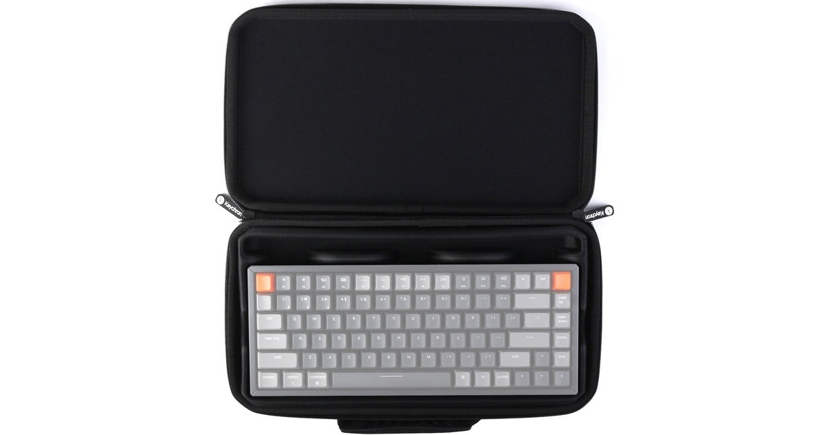 KeychronK8/C1 aluminum frame Keyboard Carrying Case tas  (Zwart, Tweedekans)