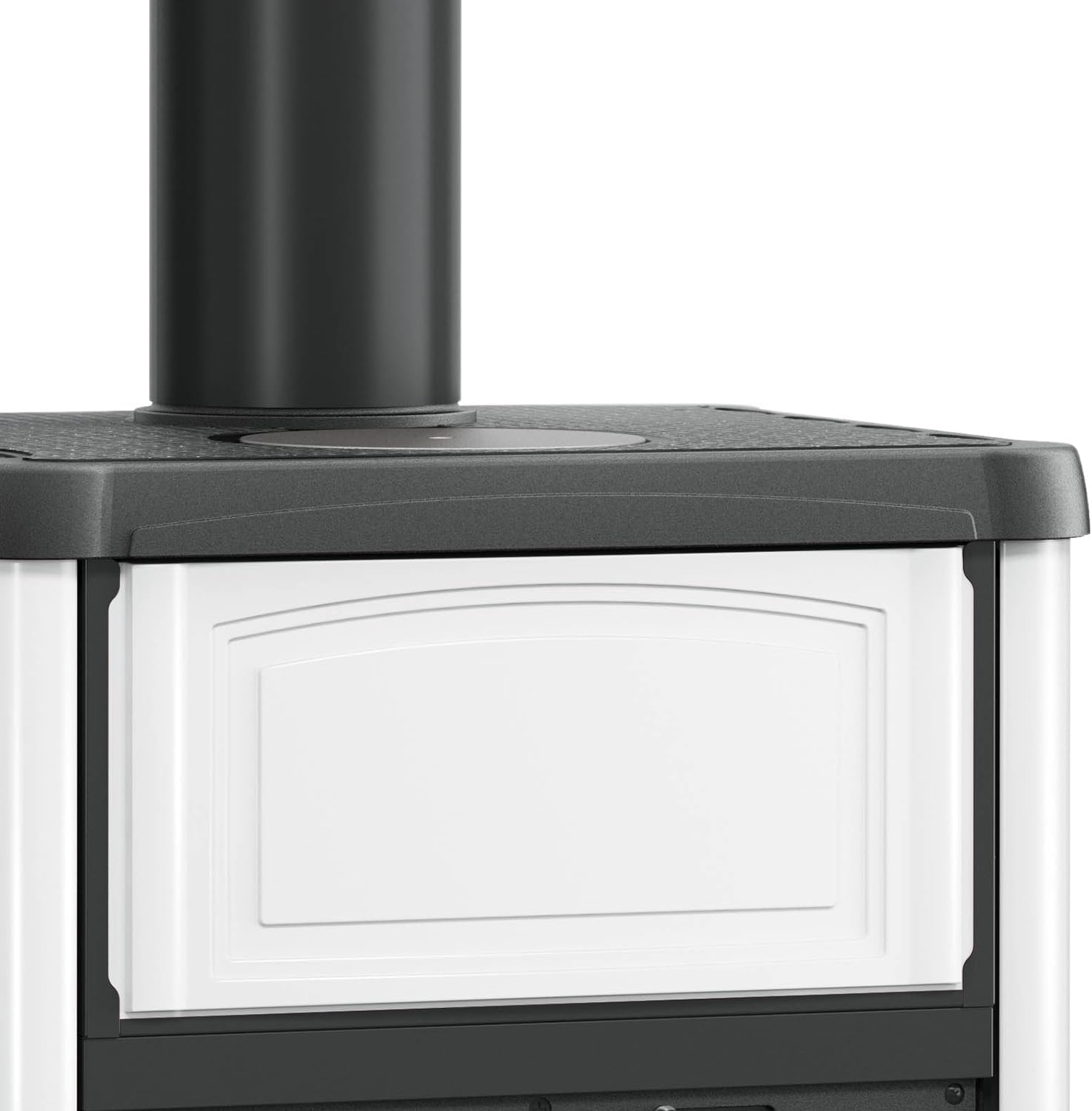 Nordica - stufa a legna nordica concita 2.0 - bianco infinity - 30966