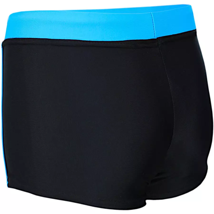 Aquarti Jungen Kinder Badehose Seitliche Paspel schwarzblau
