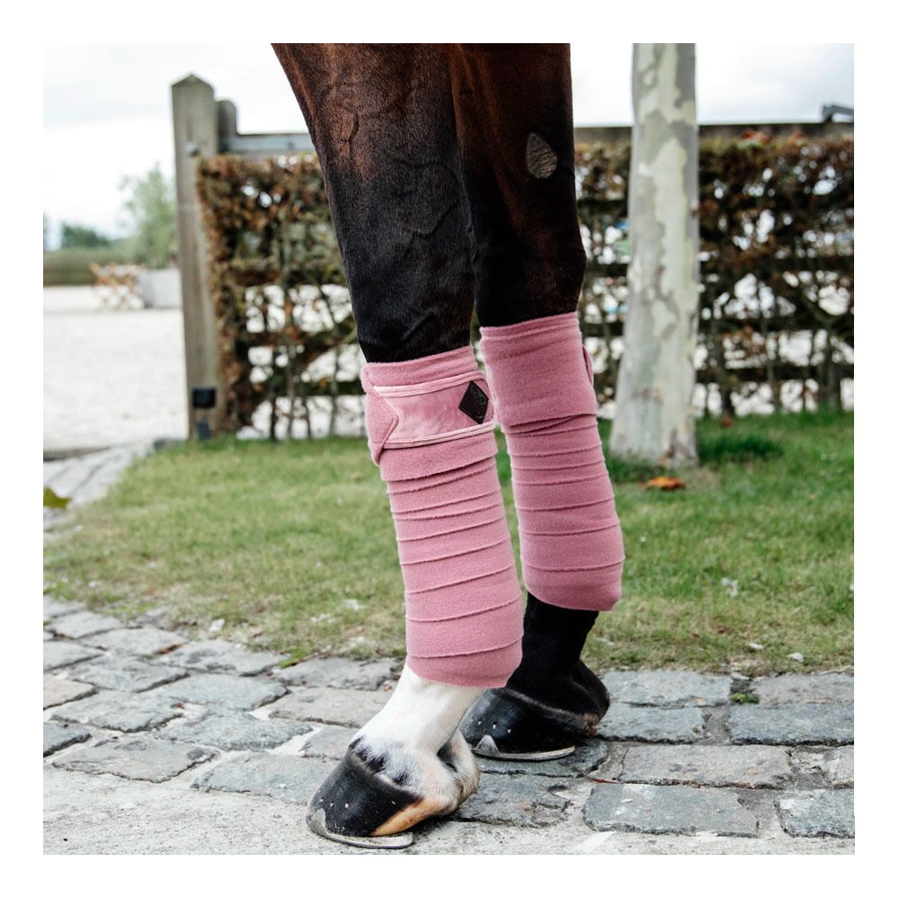 Kentucky VELVET - Bandes de polo x4 old rose