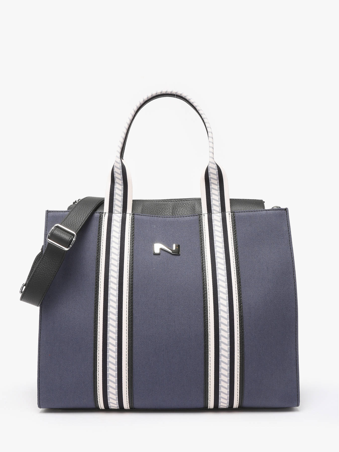 Sac cabas Nina canvas et cuir NATHAN BAUME