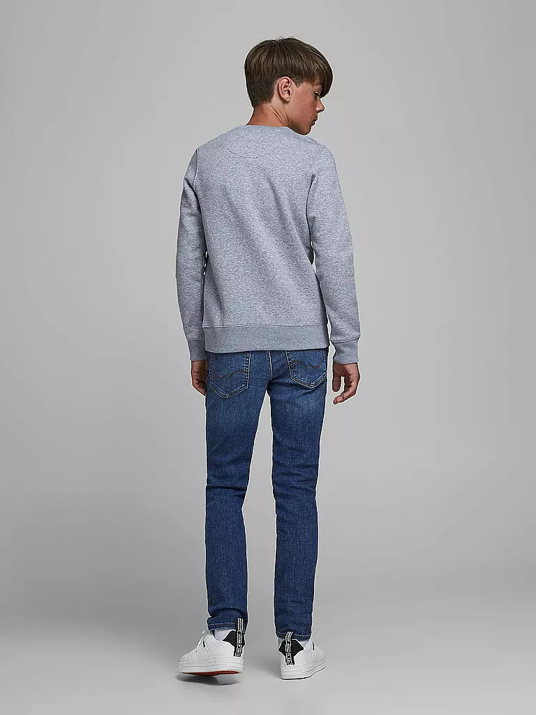 JACK & JONES Jungen Jeans Slim FIt JJIGLENN JJORIGINAL blau