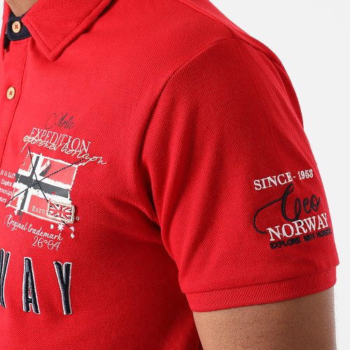 Polo Manches Courtes Kason Rouge